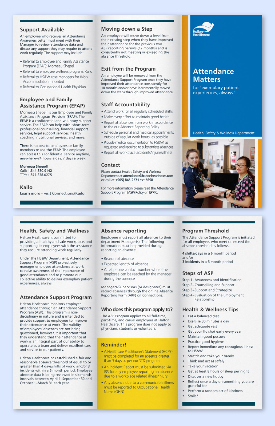 HR Attendance Matters brochure