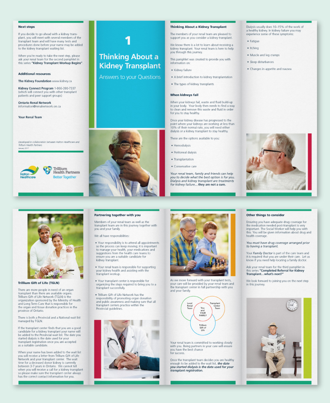 Kidney Transplant Workup brochure