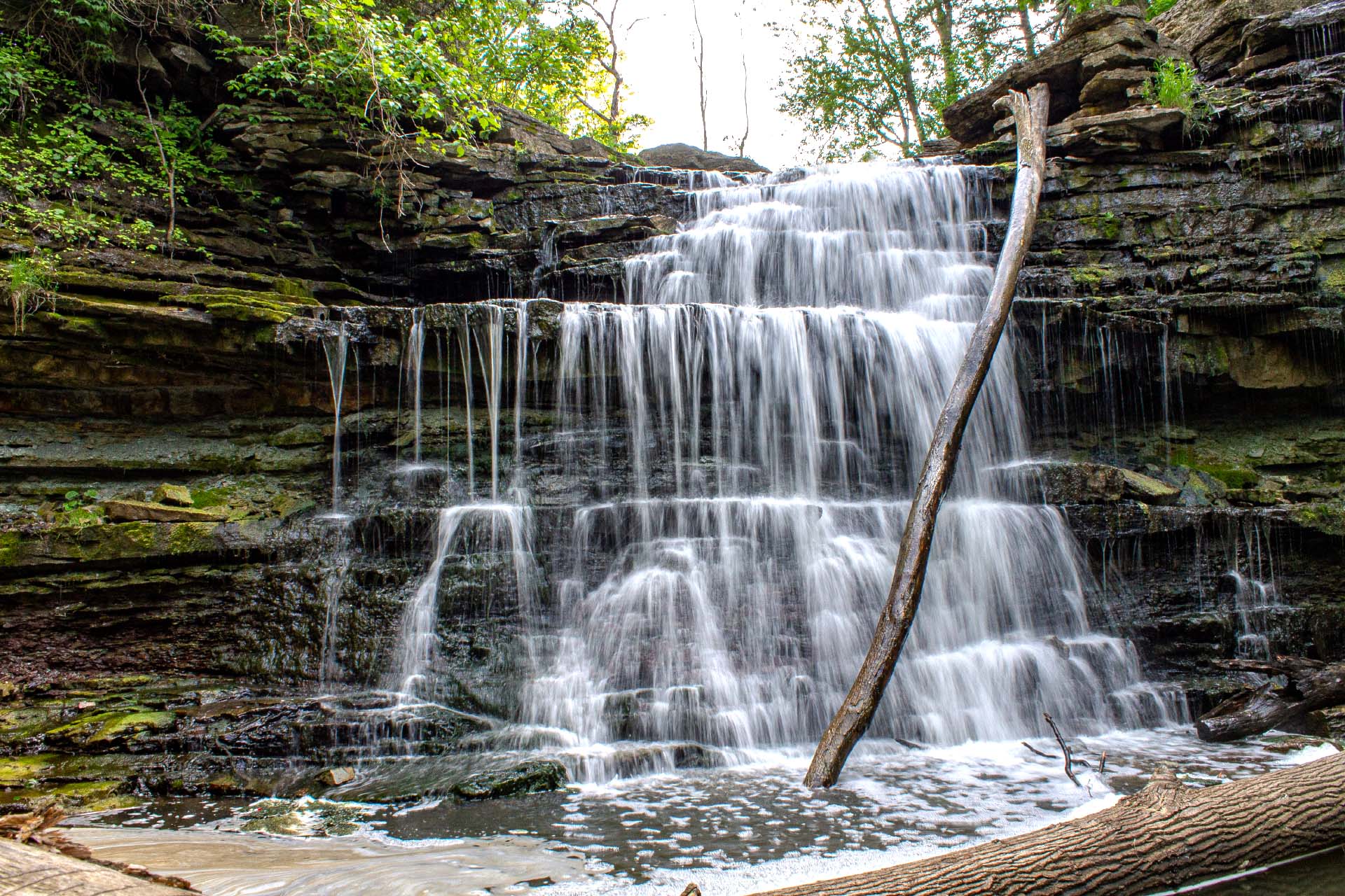 Waterfall on Grimsby escarpment