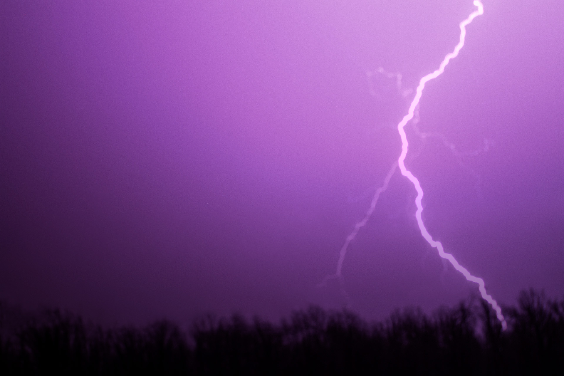 Lightning strike