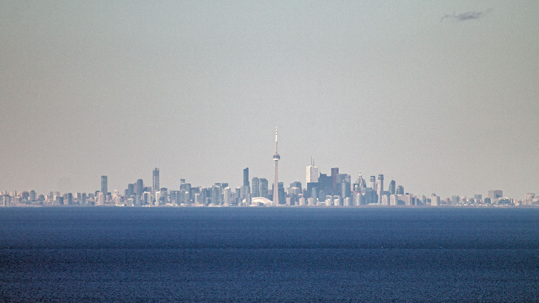 Toronto from the Grimsby escarpment