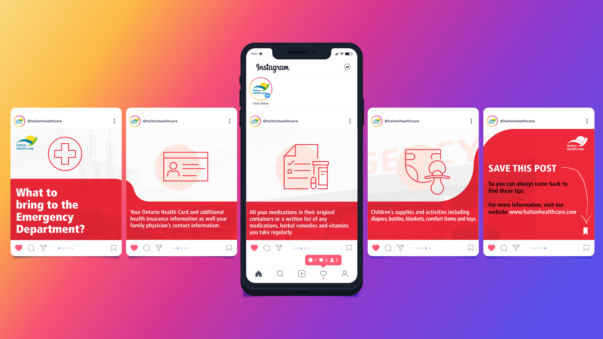 Instagram carousel post