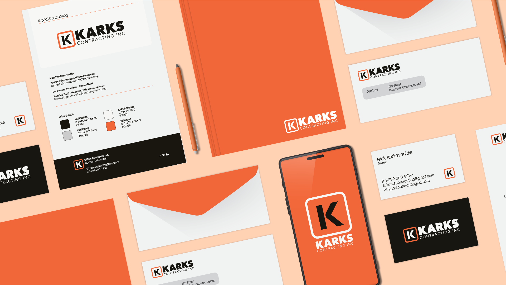 karks contracting icons